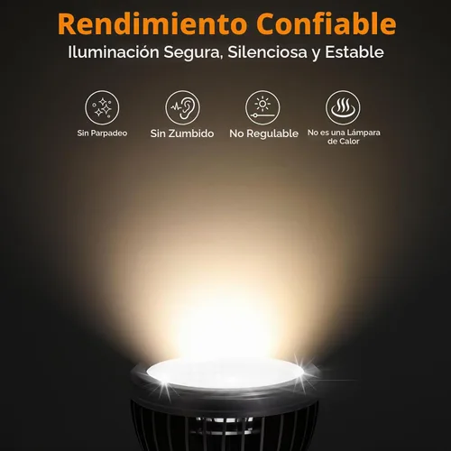 Vista 2 de REPTITRIP Luz UVB para reptiles, bombilla UVB 5W 5.0 UVB lámpara LED, bombilla de reptil, proporciona suficiente exposición UVB para especias