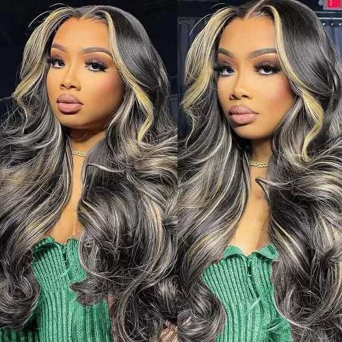 Vista 17 de Pelucas de cabello humano ondulado con encaje frontal HD de densidad 200, prearrancadas de 13 x 6 pulgadas, pelucas de cabello humano con encaje