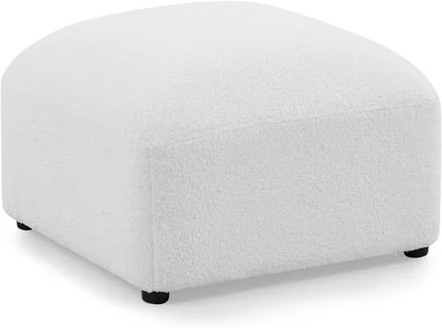 Vista 9 de Sofá en forma de L, moderno sofá modular modular para sala de estar, cómodo sofá de asiento profundo Cloud Boucle, tela de terciopelo de peluche