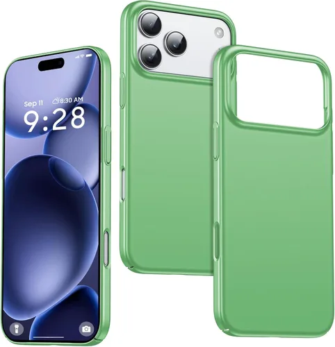 Vista 33 de GRECAZO Funda delgada para iPhone 16 Pro Max, ultra fina, color negro