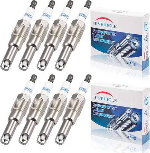 Vista 10 de V7404 Nueva bujía iridio platino – Reemplazo de SP509 HJFS24FP, especialmente para Ford F150 4.6L, F-250 F-350 5.4L, Expedition Explorer Mustang