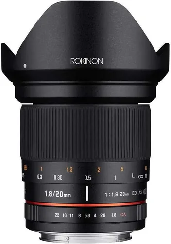 Vista 8 de Rokinon Lente gran angular RK20M 0.787 in F1.8 para Fuji X