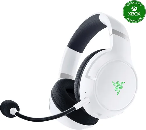 Vista 8 de Wireless Xbox Gaming Headset: Razer Kaira Pro with Titanium Drivers & Supercardioid Mic - Black
