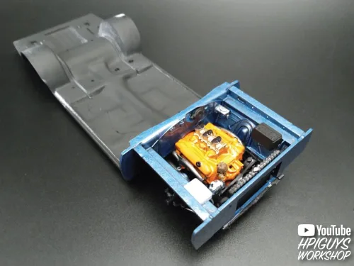 Vista 7 de MPC 1970 Dodge Coronet Super Bee Kit de modelo a escala 1:25