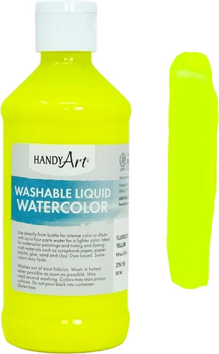 Vista 17 de Handy Art Acuarela líquida lavable de 8 onzas, azul