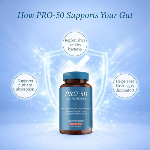 Vista 8 de Vitamin Bounty Pro-50 Probiotics and Women's Probiotic & Prebiotic Bundle - BV Defense & pH Balance, 13 cepas probióticas, salud intestinal, salud