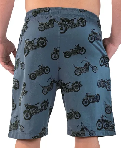 Vista 2 de Lazy One - Pantalones cortos de pijama para hombre, ropa de dormir