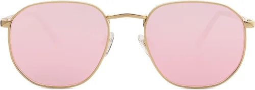 Vista 2 de SOJOS Gafas de sol cuadradas para hombres y mujeres, estilo clásico y retro
