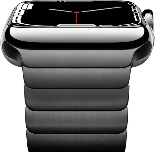 Vista 19 de NewWays - Pulsera de eslabones de titanio y acero inoxidable para Apple Watch Band Ultra 3 2 1 Band 49mm Series11 10 46mm 42mm 45mm 44mm 41mm 40mm