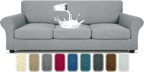 Vista 123 de YEMYHOM - Fundas elásticas para cojín individual, protector de sofá, silla, asiento, funda deslizante, funda suave de sofá, reemplazo, grande, a
