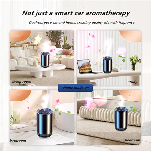 Vista 7 de Ambientadores inteligentes para automóvil, recargable, a la moda, cielo estrellado, encendido/apagado automático, 1.7 fl oz, perfume natural