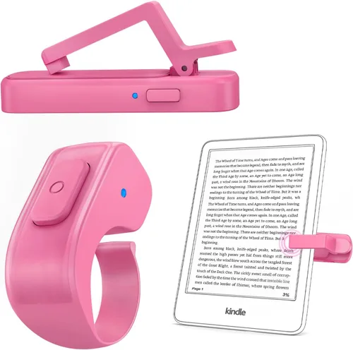 Vista 12 de [Compatible con fundas] Anillo pasador de páginas con control remoto para Kindle Paperwhite Oasis Scribe Kobo eReaders, controles remotos para verde
