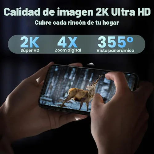 Vista 8 de Cámara de Seguridad Celular Solar 4G LTE Inalámbrica para Exteriores, Cámara Solar Alimentada sin WiFi con Tarjeta SIM Integrada y Plan de Datos