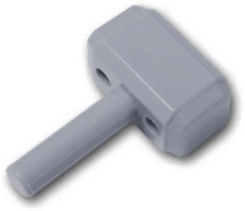 Vista 2 de LEGO Partes: Martillo de Thor (Mjølnir) y Cabo Rojo (esponjoso) - Muy pequeño para minifigs