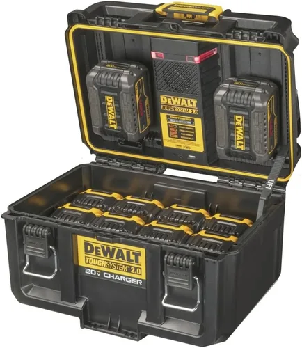 Vista 4 de DEWALT Cargador de doble puerto Toughsystem 2.0 20V (DWST08050)