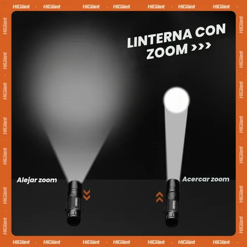Vista 5 de HiGiant Paquete de 2 varitas de tráfico de linterna de 12 pulgadas, LED