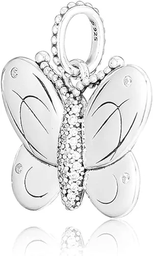 Vista 3 de MYXKHYLL Pandora Unique Temperament 925 SilverHeart of Love Clip Bead Charm Silver Sterling Silver Jewelry Fit Original Bracelet Necklace Kralen