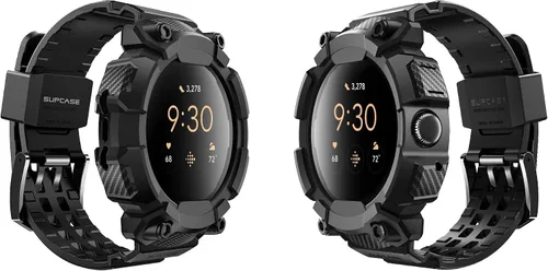 Vista 7 de SUPCASE Strap Case for Google Pixel Watch/Pixel Watch 2 41mm (2022/2023) [Unicorn Beetle Pro] Bumper with Replacement Strap Protection Rugged with