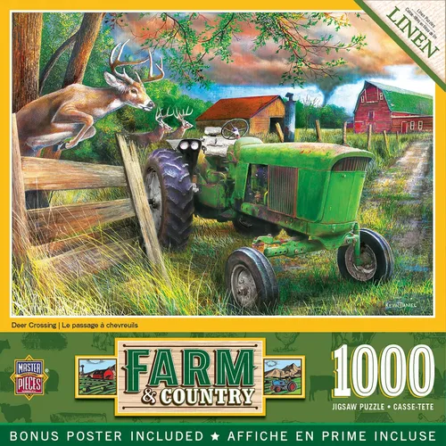 Vista 3 de Masterpieces Pete & Paul's Produce - Rompecabezas de 1000 piezas para adultos