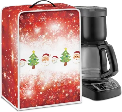 Vista 11 de Cubierta antipolvo para máquina de café con girasol, cubierta antipolvo para cafetera, funda para licuadora, cubierta de tela para batidora de pie