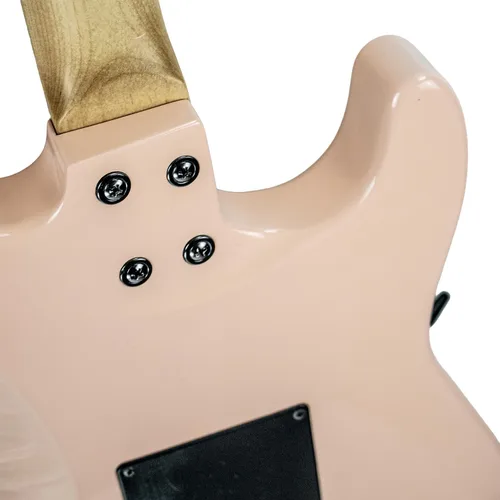 Vista 5 de Sawtooth Guitarras eléctricas de la serie Alder Wood (Apenas Aliso Rosa Zurdo)