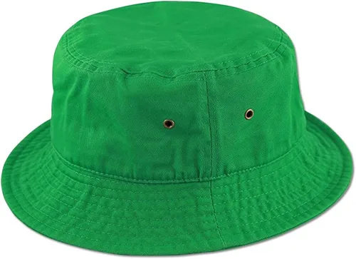 Vista 22 de Sombrero de cubo de algodón Pesca Boonie visera visera Sun Safari Verano Camping