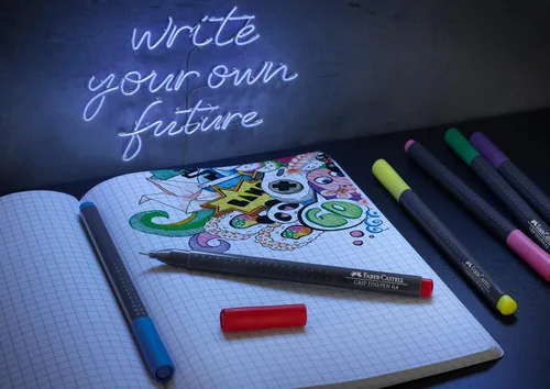 Vista 3 de Faber-Castell Grip Finepen - Cartera (20 unidades)