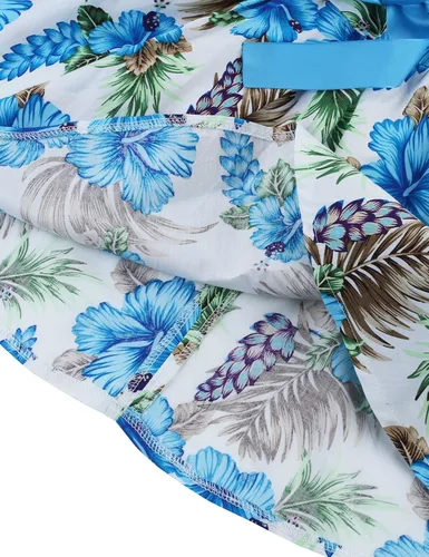 Vista 103 de Vestido de verano para niña, de algodón, con diseño floral
