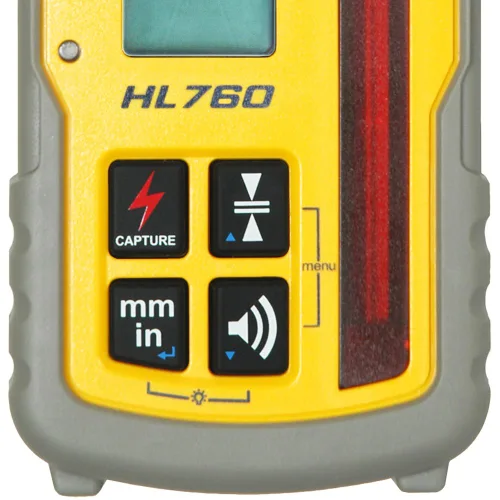 Vista 4 de Spectra Precision Receptor de laserómetro HL760 con abrazadera