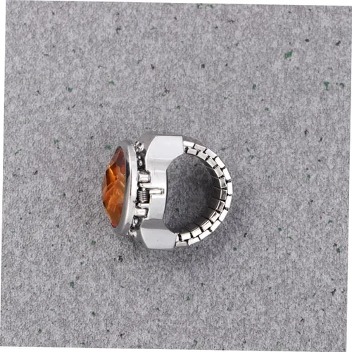 Vista 9 de ERINGOGO 2 unids reloj para hombre reloj mujer reloj hombre anillo reloj