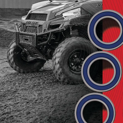 Vista 5 de All Balls Racing 25-1250 Kit de juntas de rodamiento de rueda compatible con/reemplazo para Honda Suzuki