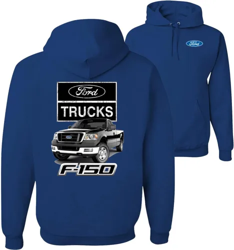 Vista 28 de Wild Bobby Ford Trucks F150 Pickup Cars and Trucks Front and Back - Sudadera con capucha unisex