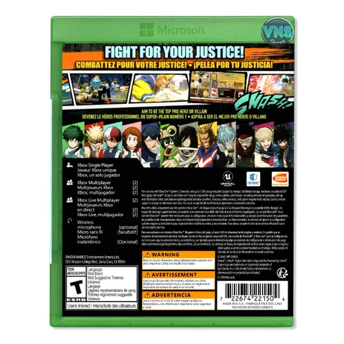 Vista 2 de MY HERO Ones Justice - Xbox One
