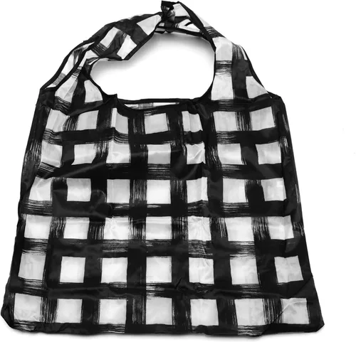 Vista 4 de BEEFLYING Bolsas de compras plegables Bolsas de comestibles reutilizables Bolsas de poliéster resistentes, Style3 Polyester Tote Bag Heart