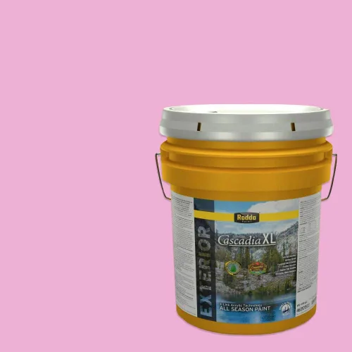 Vista 101 de Rodda Paint CASCADIA ZERO - Pintura satinada e imprimación para interiores en uno, cuarto de galón, albaricoque primavera