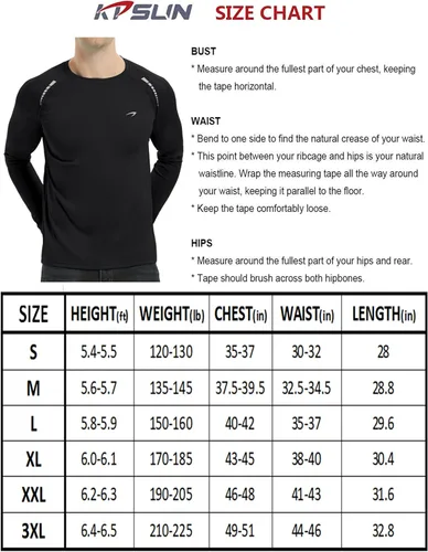 Vista 6 de Men's UPF 50+ Sun Protection Shirts Long Sleeve Dry Fit SPF Outdoor T-Shirts Hiking Running Fishing Swim Athletic Workout