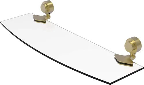Vista 21 de Allied Brass 433/18 Venus Collection - Estantería de cristal de 18 pulgadas, bronce aceitado Oil Rubbed Bronze