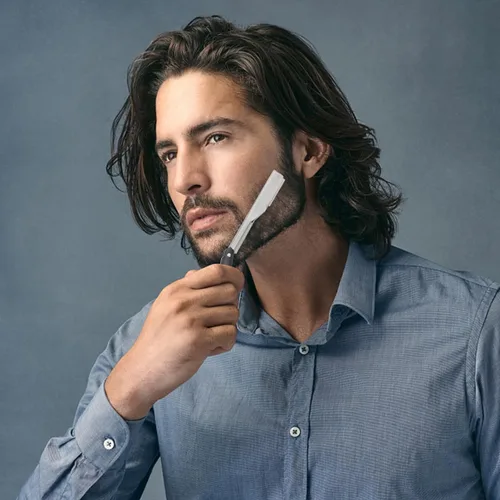 Vista 7 de Beavorty Handrasierer Für Männer Afeitadoras para hombres Vacías Difusor de coche Botellas Manueller Rasierer Máquina de afeitar para hombres