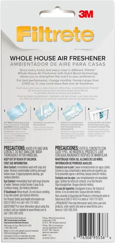 Vista 6 de Filtrete Ambientador de Aire para Toda la Casa, Esencia de Cítricos