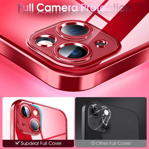 Vista 19 de Supdeal Funda cristalina transparente para iPhone 11, [No se amarillea] [Protección de la cámara] [Probado contra caídas de grado militar] Funda