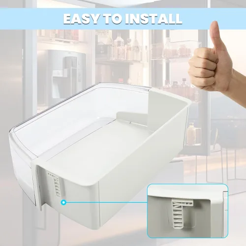 Vista 7 de HECASA AAP73252202 AP5602939 Estante para puerta de refrigerador compatible con LG Kenmore Elite Refrigerador Door Bin AH3637058 PS3637058 AP5602939
