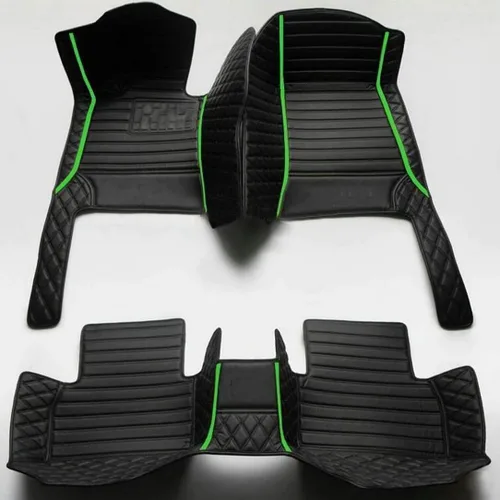 Vista 13 de Tapetes personalizados de cuero sintético para el 98 % de los sedán, SUV, deportivos, cobertura completa, lindas alfombras de automóvil para hombres