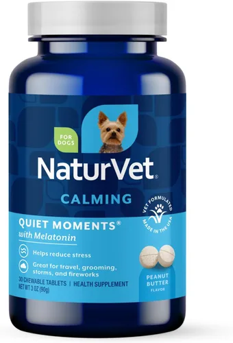 Vista 13 de NaturVet Quiet Moments Spray Calmante Herbal para Habitación Suplemento para Perros – Ideal para Automóviles, Jaulas para Perros, Nuevos Entornos