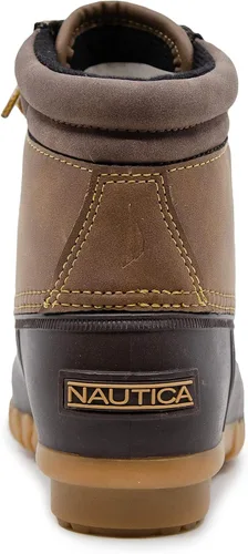 Vista 3 de Nautica Botas de invierno impermeables para niños, botas de pato para niños, niñas y niños, niños (niños grandesniños pequeños)