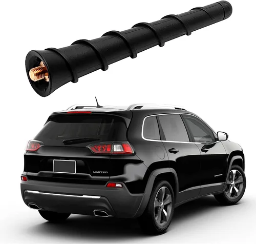 Vista 11 de BASIKER Antena de 3.2 pulgadas para Jeep Cherokee Grand Cherokee Compass Renegade 2011-2025, Dodge Journey Avenger Durango Dart Chrysler 200, Fiat