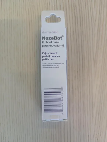 Vista 4 de Dr. Noze Best Newborn Nozepiece Seguro para bebés y niños pequeños Solo funciona con el Aspirador Nasal Eléctrico NozeBot