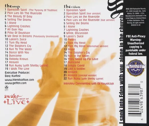 Vista 2 de Awake The Best of Live Deluxe Version