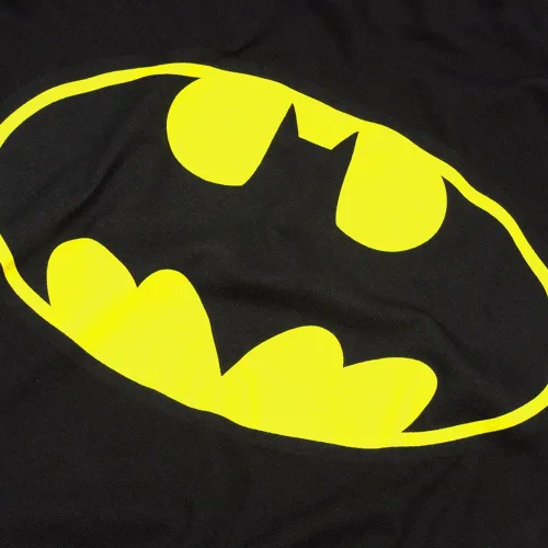 Vista 5 de Popfunk Sudadera clásica con capucha y calcomanías con logotipo clásico de Batman