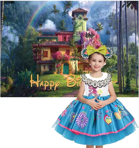 Vista 6 de Orejas de ratón arco diademas Halloween disfraz princesa decoración para Encanto vestido upCosplay