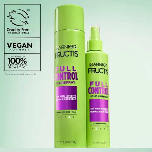Vista 9 de Garnier Fructis Style - Laca antihumedad de control completo, 8.25 onzas, 3 unidades (el embalaje puede variar)